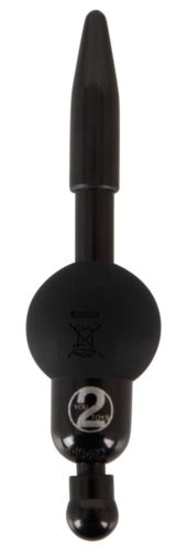 Черный уретральный вибростимулятор Vibrating Penis Plug - 1
