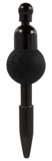 Черный уретральный вибростимулятор Vibrating Penis Plug - 2