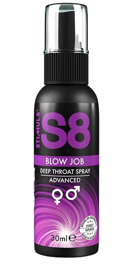 Лубрикант для орального секса S8 Deep Throat Spray - 30 мл. - 0