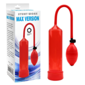 Красная вакуумная помпа для мужчин MAX VERSION - 1
