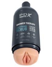 Телесный мастурбатор-вагина Shower Therapy Soothing Scrub - 0