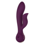Фиолетовый вибратор-кролик Fantasy - 22,25 см. - 0