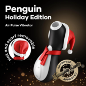 Вакуум-волновой стимулятор клитора Penguin Holiday Edition - 6
