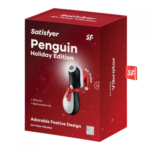 Вакуум-волновой стимулятор клитора Penguin Holiday Edition - 1