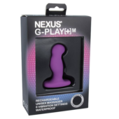 Фиолетовая вибровтулка Nexus G-Play+ M - 1