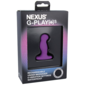 Фиолетовая вибровтулка Nexus G-Play+ S - 1