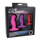Набор из 3 цветных вибровтулок Nexus G-Play+ Trio - 1