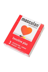 Презервативы Masculan Sensitive plus - 3 шт. - 2