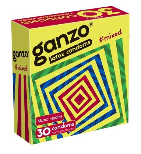 Микс-набор из 30 презервативов Ganzo Mixed - 0