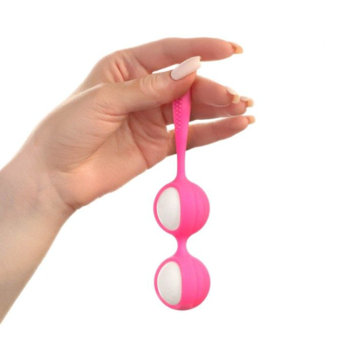 Белые вагинальные шарики в розовой оболочке - 2