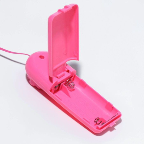 Розовое гладкое виброяйцо с выносным пультом - 1