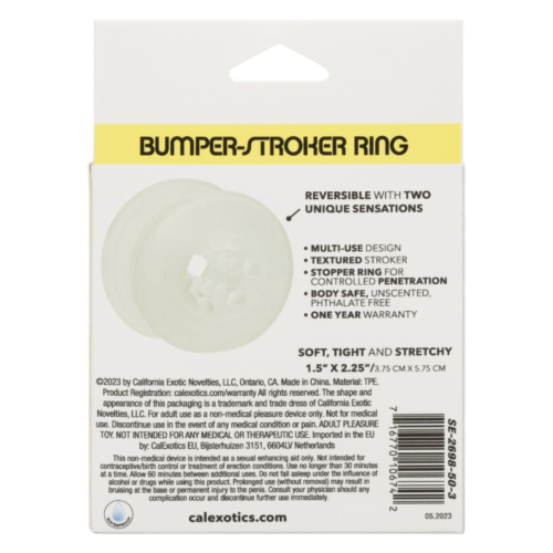 Прозрачное кольцо-бампер Bumper-Stroker Ring - 3