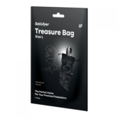Черный мешочек для хранения игрушек Treasure Bag L - 0