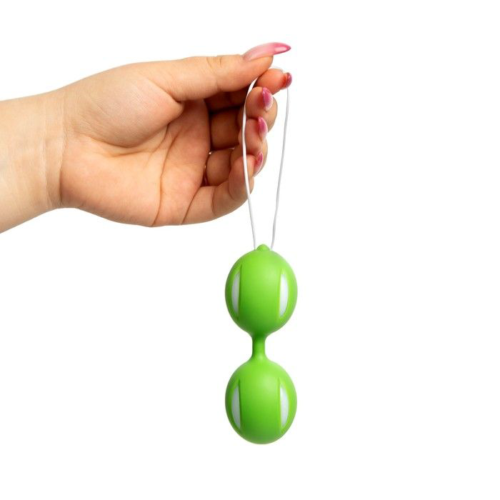 Зеленые вагинальные шарики «Оки-Чпоки» - 1