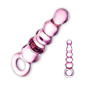 Анальный розовый жезл Quintessence Anal Slider - 18 см. - 1