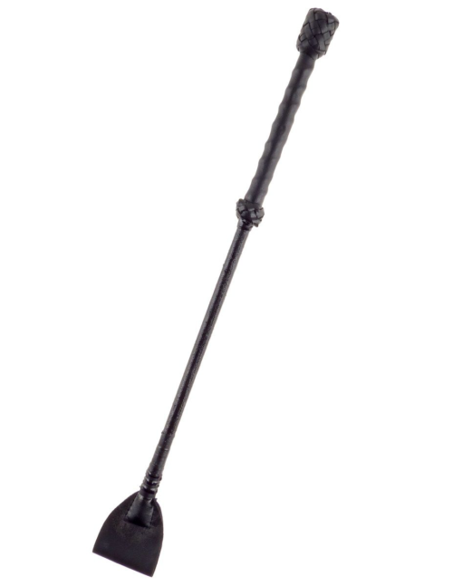 Чёрный стек-хлопушка Beginners Crop - 43,5 см. - 1