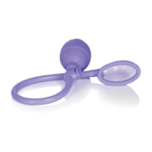 Фиолетовая помпа для клитора Mini Silicone Clitoral Pump - 2