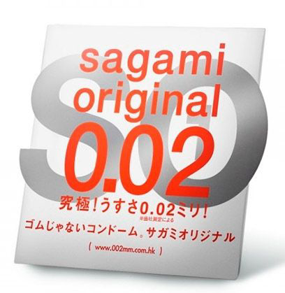 Ультратонкий презерватив Sagami Original - 1 шт. - 0