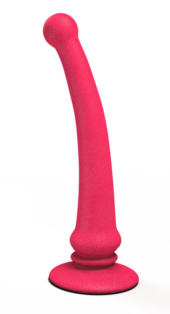 Розовый анальный стимулятор Rapier Plug - 15 см. - 0