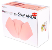 Мастурбатор-полуторс с вагиной и анусом Samanda - 2
