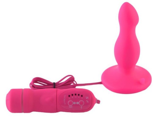 Розовая вибровтулка с 5 режимами вибрации POPO Pleasure - 10,5 см. - 1