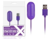 Большео фиолетовое виброяйцо, работающее от USB - 0