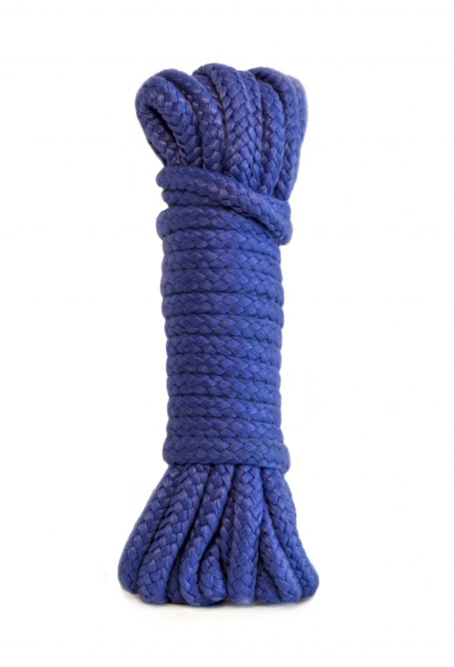 Синяя веревка Bondage Collection Blue - 9 м. - 0