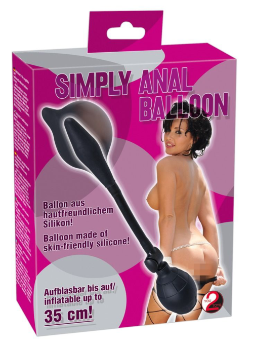 Надувной анальный расширитель Simply Anal Balloon - 3