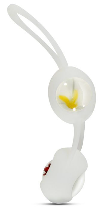 Стеклянные вагинальные шарики LUXE FEMINA в мягкой силиконовой оболочке - 2