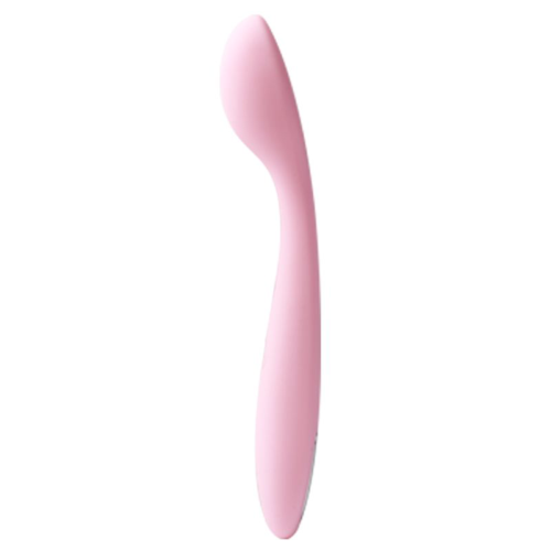 Нежно-розовый клиторальный вибратор Keri Pale Pink - 17 см. - 1