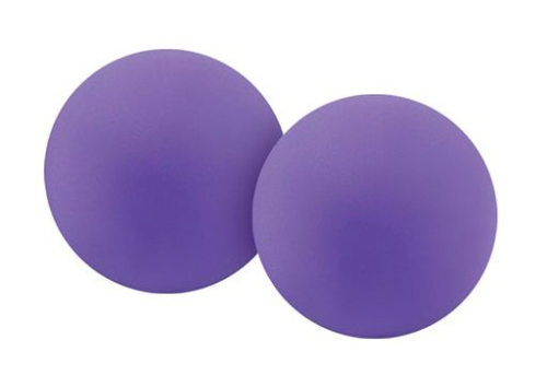 Фиолетовые вагинальные шарики без сцепки INYA Coochy Balls Purple - 1