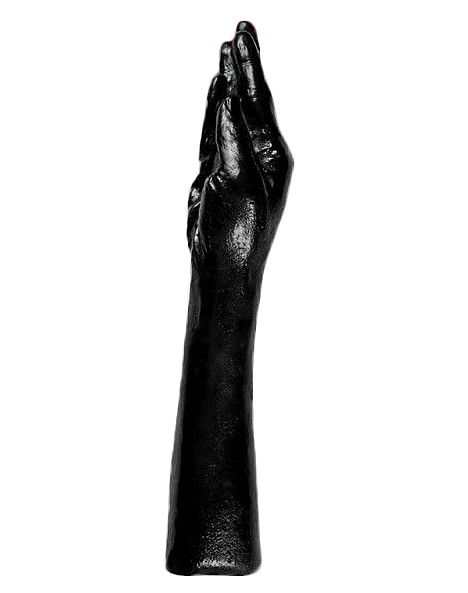 Чёрная рука для фистинга - 37 см. - 0