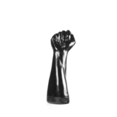 Стимулятор для фистинга Fist of Victory Black в виде руки с кулаком - 26 см. - 2