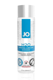 Возбуждающий лубрикант на водной основе JO Personal Lubricant H2O Warming - 120 мл. - 0