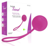Ярко-розовый вагинальный шарик Joyballs Trend Single - 1