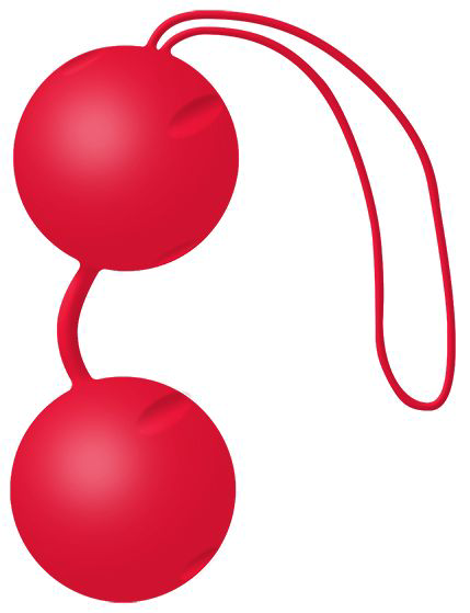 Красные вагинальные шарики Joyballs Trend - 0