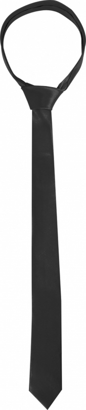 Чёрная лента-галстук для бандажа Tie Me Up - 2
