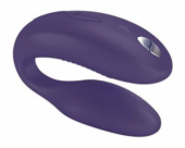 Фиолетовый вибромассажер для пар We-Vibe Sync Purple на радиоуправлении - 2