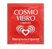 Пробник женского стимулирующего лубриканта на силиконовой основе Cosmo Vibro - 3 гр. - 0