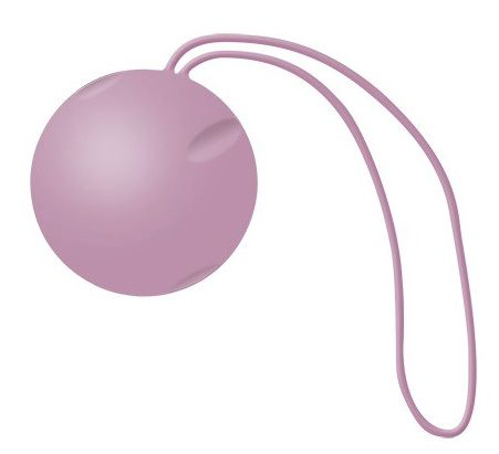 Нежно-розовый вагинальный шарик Joyballs Trend - 0