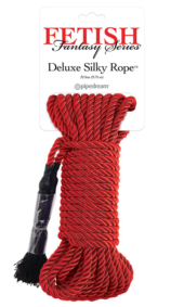 Красная веревка для фиксации Deluxe Silky Rope - 9,75 м. - 0