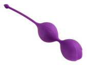 Фиолетовые вагинальные шарики U-tone - 1