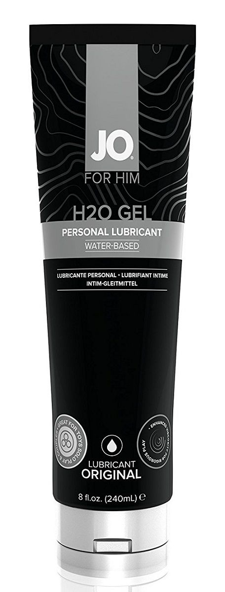 Лубрикант-гель для мужчин JO H2O GEL ORIGINAL - 240 мл. - 0