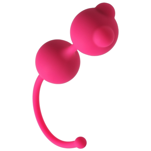 Розовые вагинальные шарики Emotions Foxy - 0