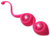 Розовые вагинальные шарики Emotions Gi-Gi - 0