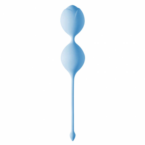 Голубые вагинальные шарики Fleur-de-lisa - 0