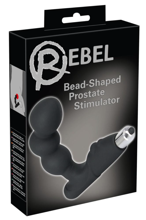 Стимулятор простаты с вибрацией Rebel Bead-shaped Prostate Stimulator - 3
