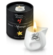 Массажная свеча с ароматом ванили Bougie Massage Gourmande Vanille - 80 мл. - 0