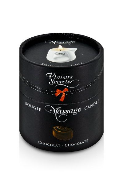 Массажная свеча с ароматом шоколада Bougie de Massage Gourmande Chocolat - 80 мл. - 1
