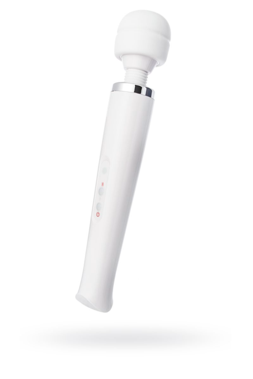 Белый вибратор-жезл Super massager - 32 см. - 0